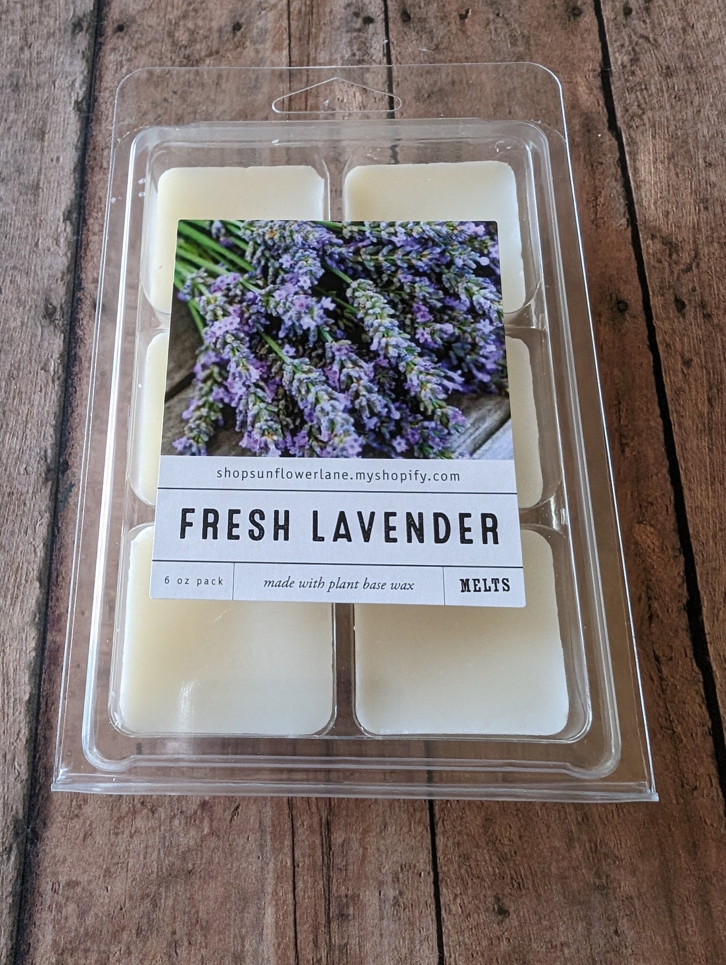 HANDCRAFTED FRESH LAVENDER SCENTED Wax Melts-Cotton & Blossom Collection