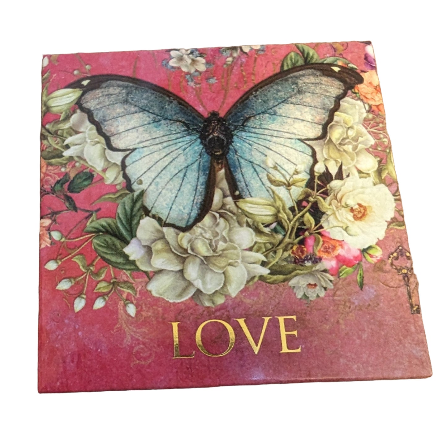 GRACE, LOVE, HOPE Butterfly Magnet Set