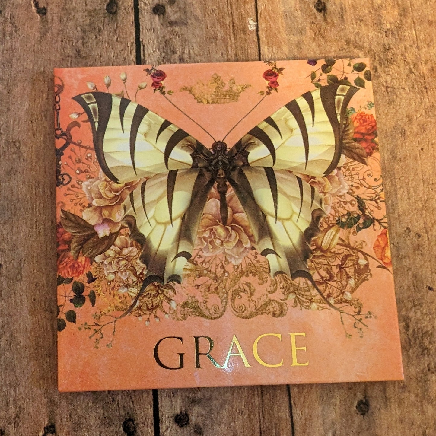 GRACE, LOVE, HOPE Butterfly Magnet Set