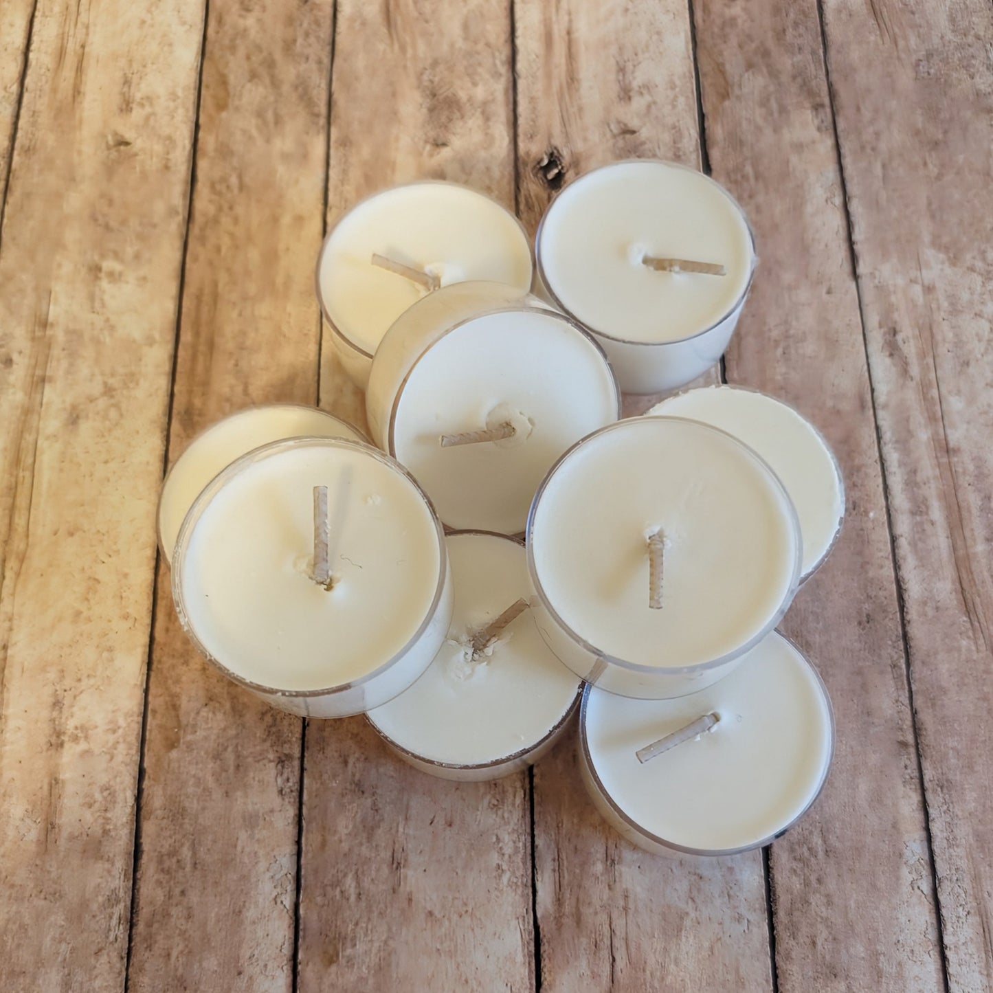 HANDCRAFTED FRESH LAVENDER Organic Plant Base Tealight