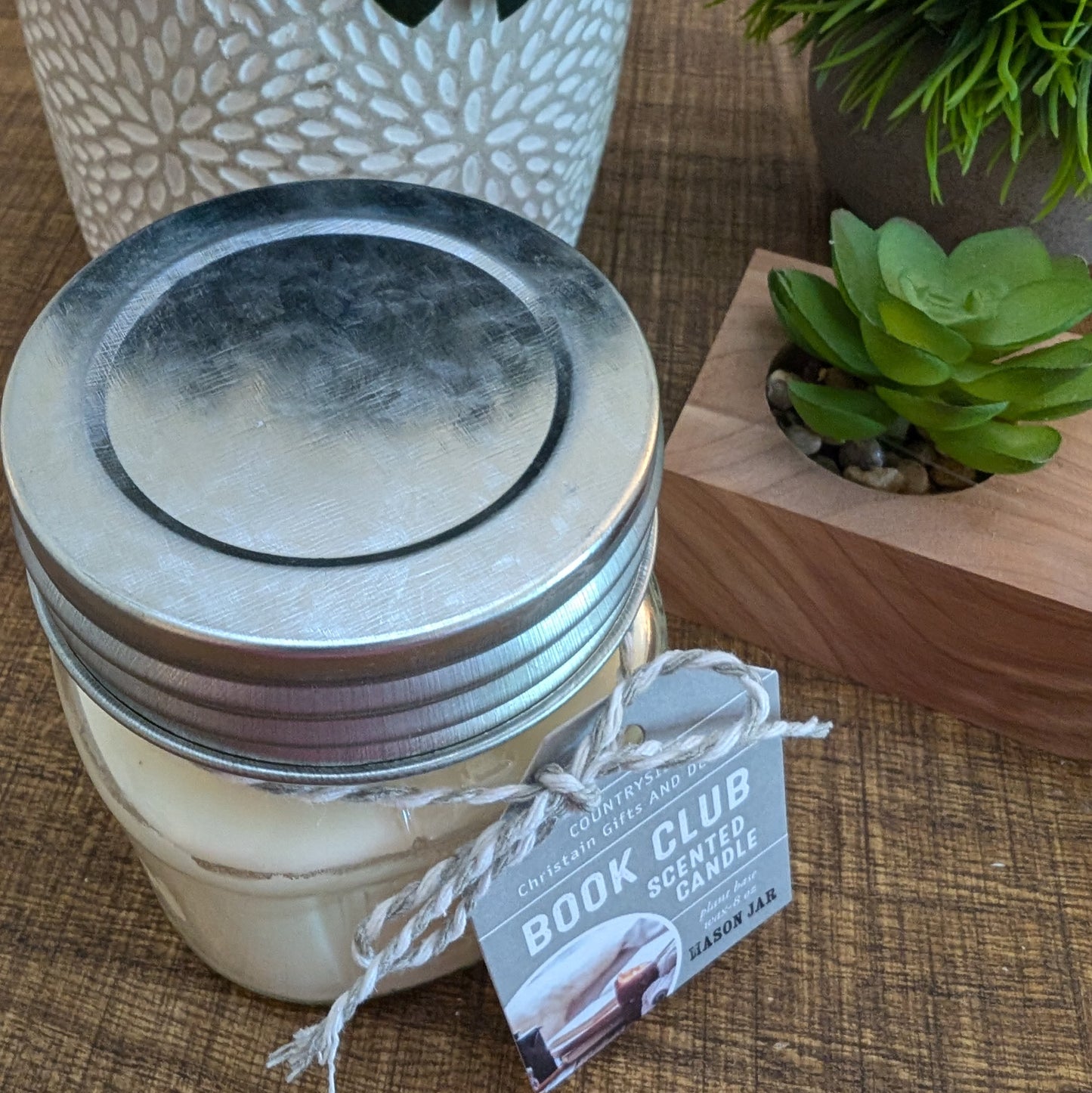 SCENTED CANDLE Book Club fragrance-Cotton & Blossom Collection